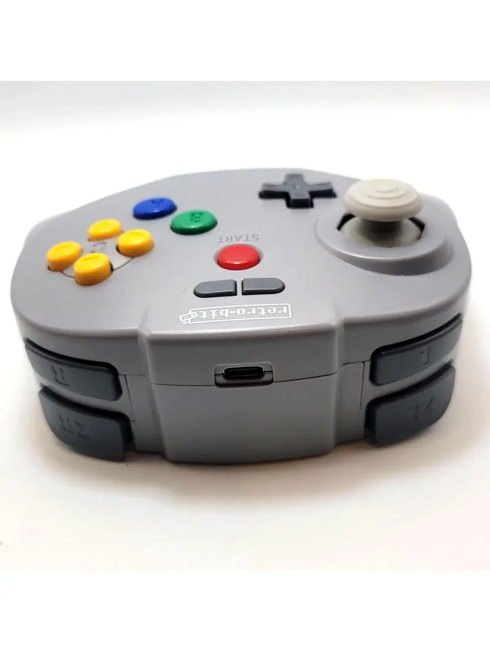 Tribute64 2.4GHz Wireless Controller for N64, Switch, & USB - Gray - NEW IN BOX!
